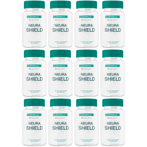 Neura Shield Official Nootropic Nerve Support Supplement NeuraShield (12 Bottle)