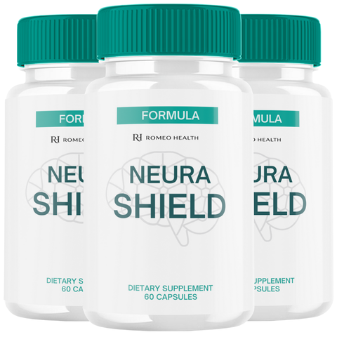 Neura Shield Official Nootropic Nerve Support Supplement NeuraShield (3 Bottle)