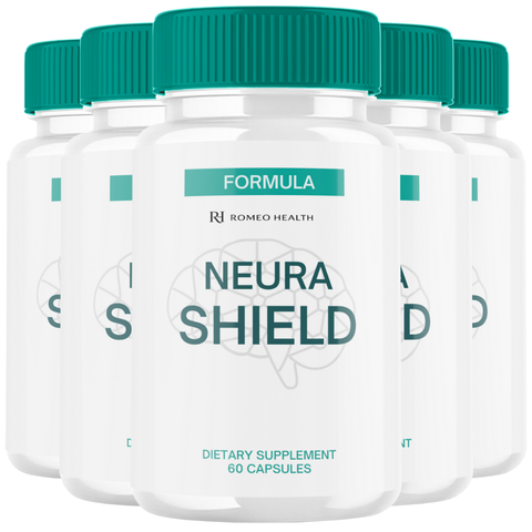 Neura Shield Official Nootropic Nerve Support Supplement NeuraShield (5 Bottle)