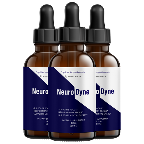 Neurodyne Official Drops Advanced Nerve Health Support, Neuro Dyne (3 Bottle)