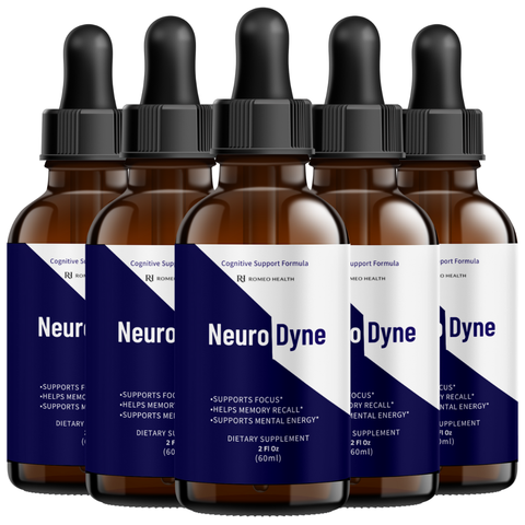 Neurodyne Official Drops Advanced Nerve Health Support, Neuro Dyne (5 Bottle)