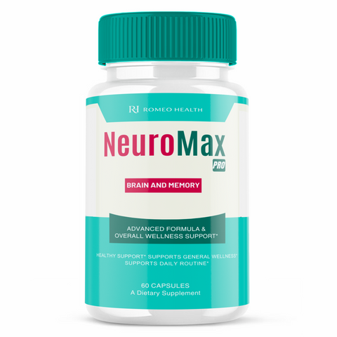 NeuroMax Pro Official Enhance Brain Memory & Cognitive Support (3 Bottle)