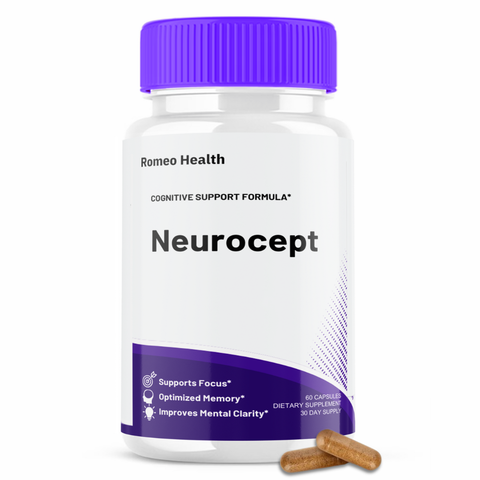 Neurocept Official Nootropic Advanced Formula Brain Supplement (1 Bottle)