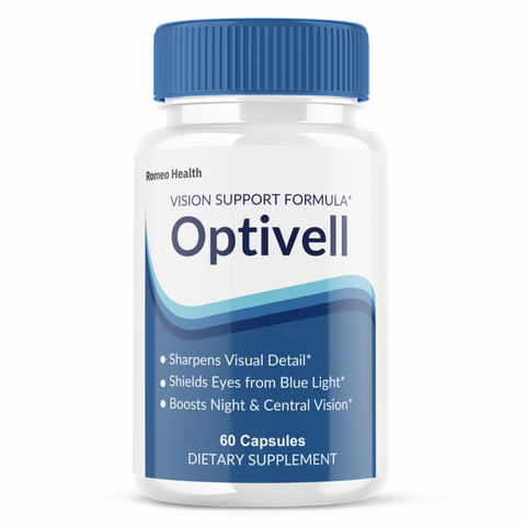 Optivell Official Vision Support Formula, Opti Vell Eye Health (1 Bottle)