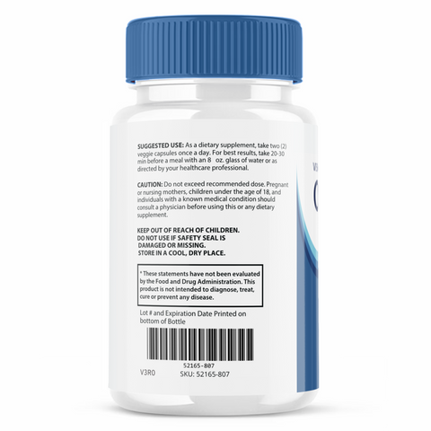 Optivell Vision Support Formula Pills, Opti Vell Eye Health (12 Bottle)