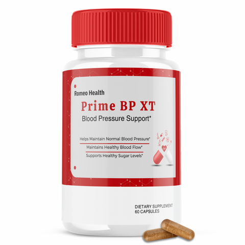 Prime BP XT - Official Healthy Blood Pressure Blood Flow Support (3 Bottle)