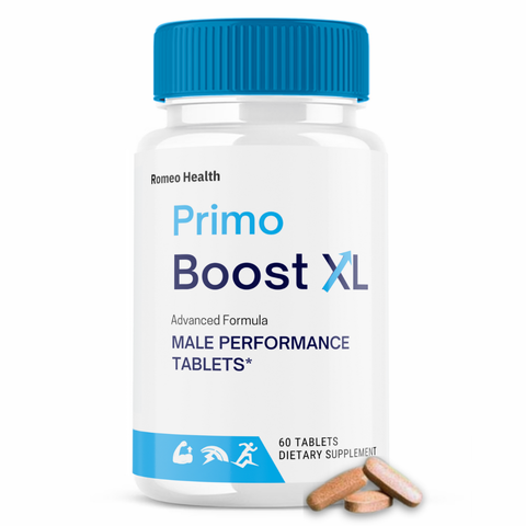 Primo Boost XL Official Performance Tablets, PrimoBoostXL Male Support (12 Bottle)