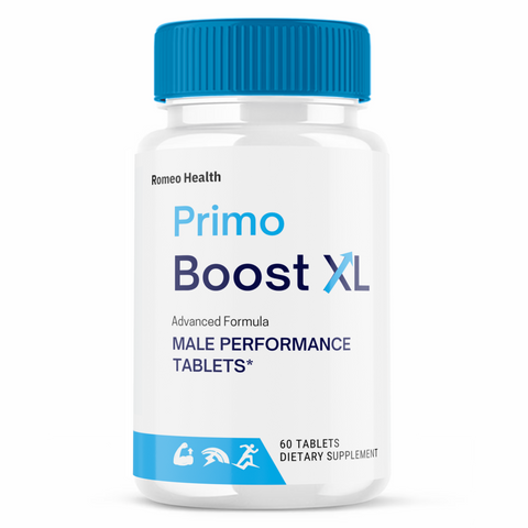Primo Boost XL Official Performance Tablets, PrimoBoostXL Male Support (12 Bottle)