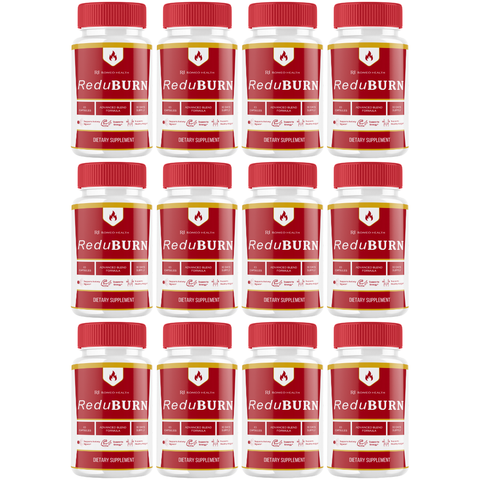 Redu Burn Official Weight Support Formula Dietary Supplement (12 Bottle)