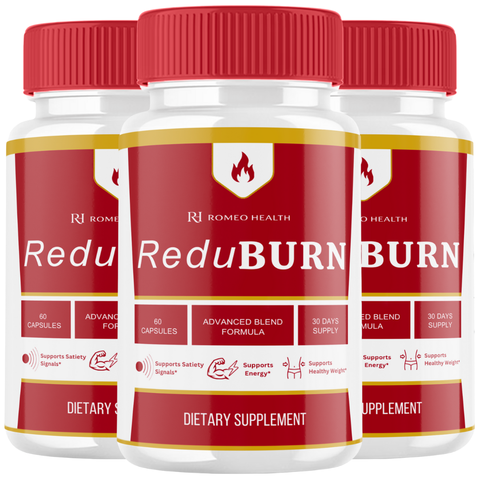Redu Burn Official Weight Support Formula Dietary Supplement (3 Bottle)