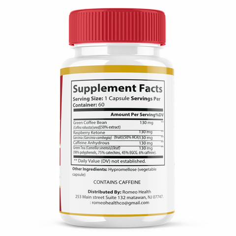 Redu Burn Official Weight Support Formula Dietary Supplement (3 Bottle)
