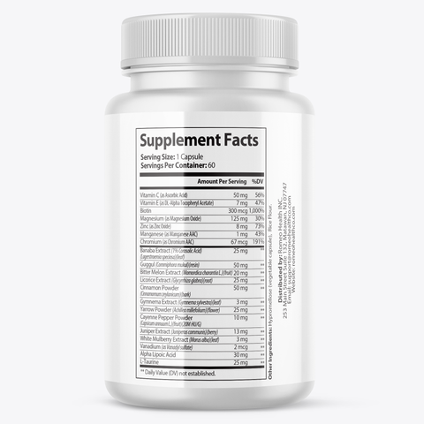 Plantsulin - Blood Sugar Support Dietary Supplement