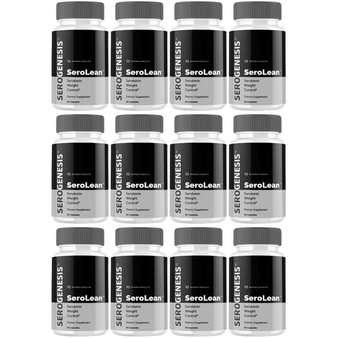 Serogenesis Capsules Official Serolean Weight Support Dietary Supplement (12 Bottle)