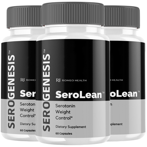 Serogenesis Capsules Official Serolean Weight Support Dietary Supplement (3 Bottle)