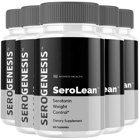 Serogenesis Capsules Official Serolean Weight Support Dietary Supplement (5 Bottle)
