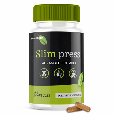 Slimpress Capsules, Official Slim-Press Natural weight loss (3 Bottle)