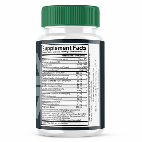 TC24 - Official Healthy Prostate Support For Men Prostate Formula (1 Bottle)