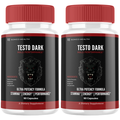 Testo Dark Official Male Performance And Stamina (2 Bottle)