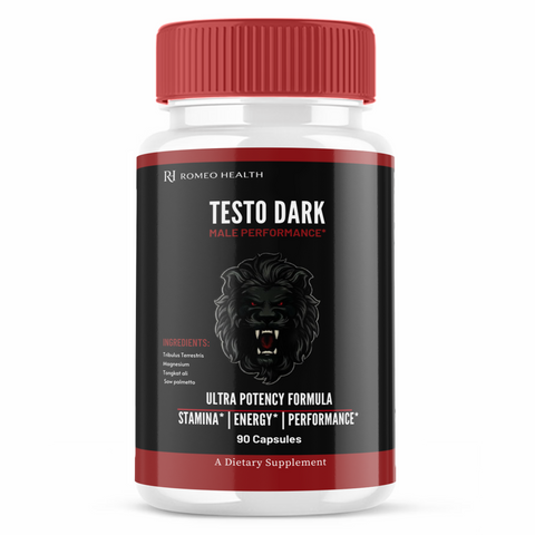 Testo Dark Official Male Performance And Stamina (1 Bottle)