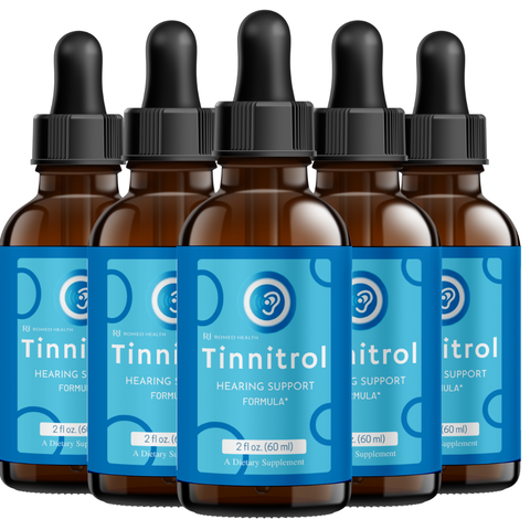 Tinnitrol Official Hearing Support Supplement Drops (5 Bottle)