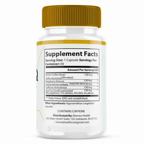 TrimIQ Official Weight Support & Energy Boost (3 Bottle)