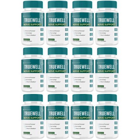 Truewell Official Advanced Nerve Support Supplement (12 Bottle)