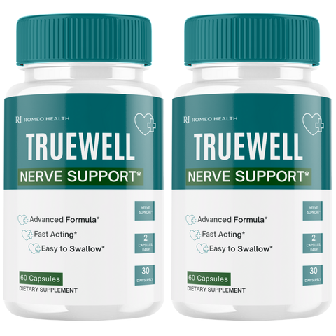 Truewell Official Advanced Nerve Support Supplement (2 Bottle)