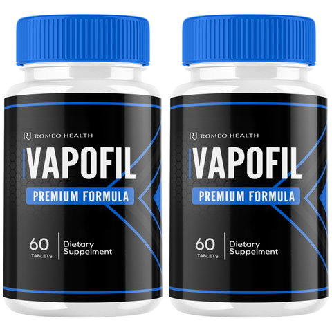 Vapofil Official Male Performance Pills Vapo Fil Formula Supplement (2 Bottle)