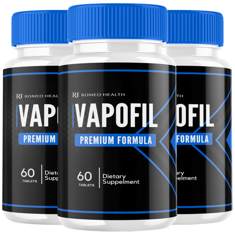 Vapofil Official Male Performance Pills Vapo Fil Formula Supplement (3 Bottle)