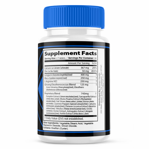 Vapofil Official Male Performance Pills Vapo Fil Formula Supplement (1 Bottle)