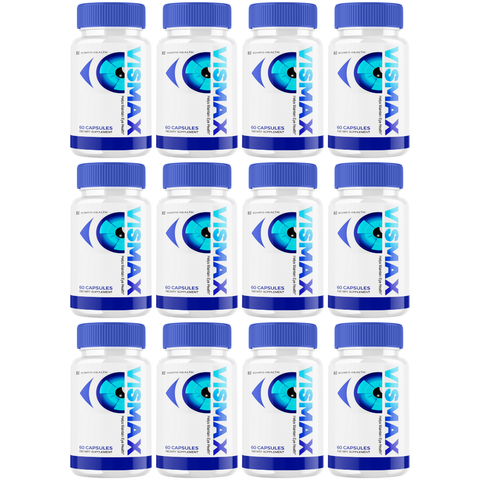 Vismax Official Eye Vitamin Health Support (12 Bottle)