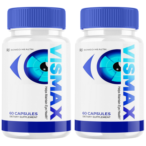 Vismax Official Eye Vitamin Health Support (2 Bottle)