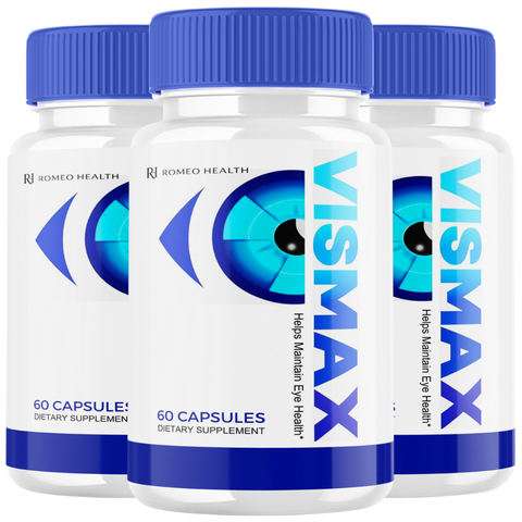 Vismax Official Eye Vitamin Health Support (3 Bottle)