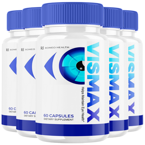 Vismax Official Eye Vitamin Health Support (5 Bottle)