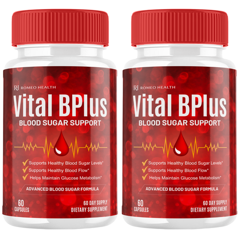 Vital BPlus Official Complete Blood And Glyco Optimizer (2 Bottle)