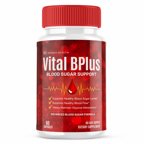 Vital BPlus Official Complete Blood And Glyco Optimizer (1 Bottle)