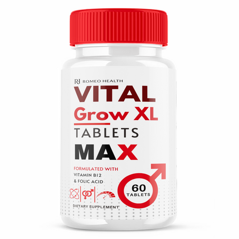 Vital Grow XL Official Optimal Male Performance And Stamina (1 Bottle)