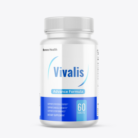 Vivalis Advanced Vitality Support Supplement Maximum Strength Formula 60 Tablets