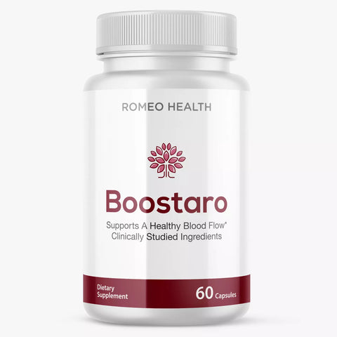 Boostaro, Boostaro Male Virility Blood Flow Supplement, Bostaroo (60 Capsules)