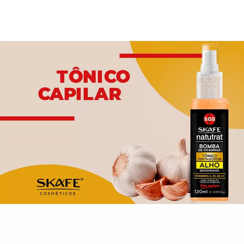 Skafe - Natutrat SOS - Tonico Fortalecedor Alho Bomba de Vitaminas 120Ml