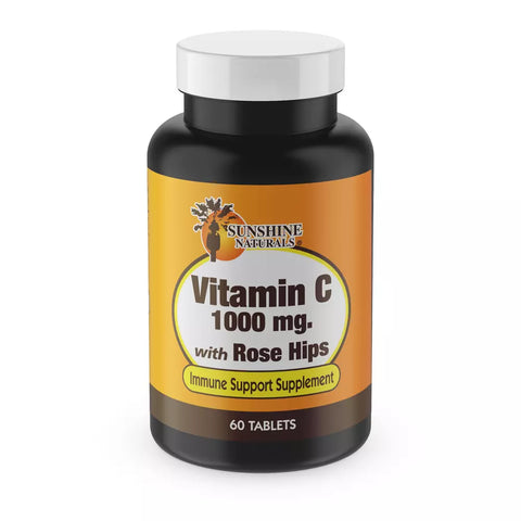 Sunshine Naturals 3 PACK Vitamin C 1000mg 60 Tablets Immune System Booster