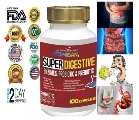 Brands Naturals vitamisan Probioticos balance digestivo intestinal 100% Natural