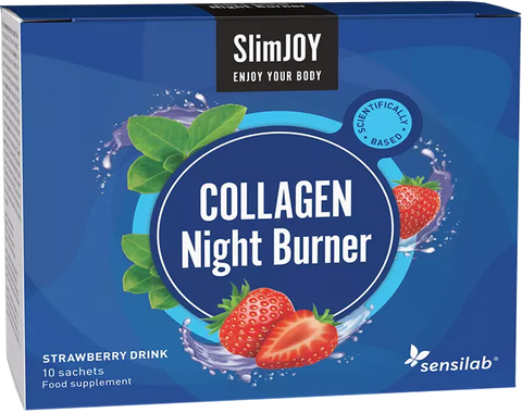 Slim Joy Collagene Night Burner con Collagene marino 2500 mg 10 Buste TMC 08/24