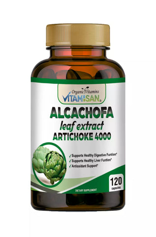 Artichoke Diet Supplement Vida 100% Original - 120 Capsules alcachofa