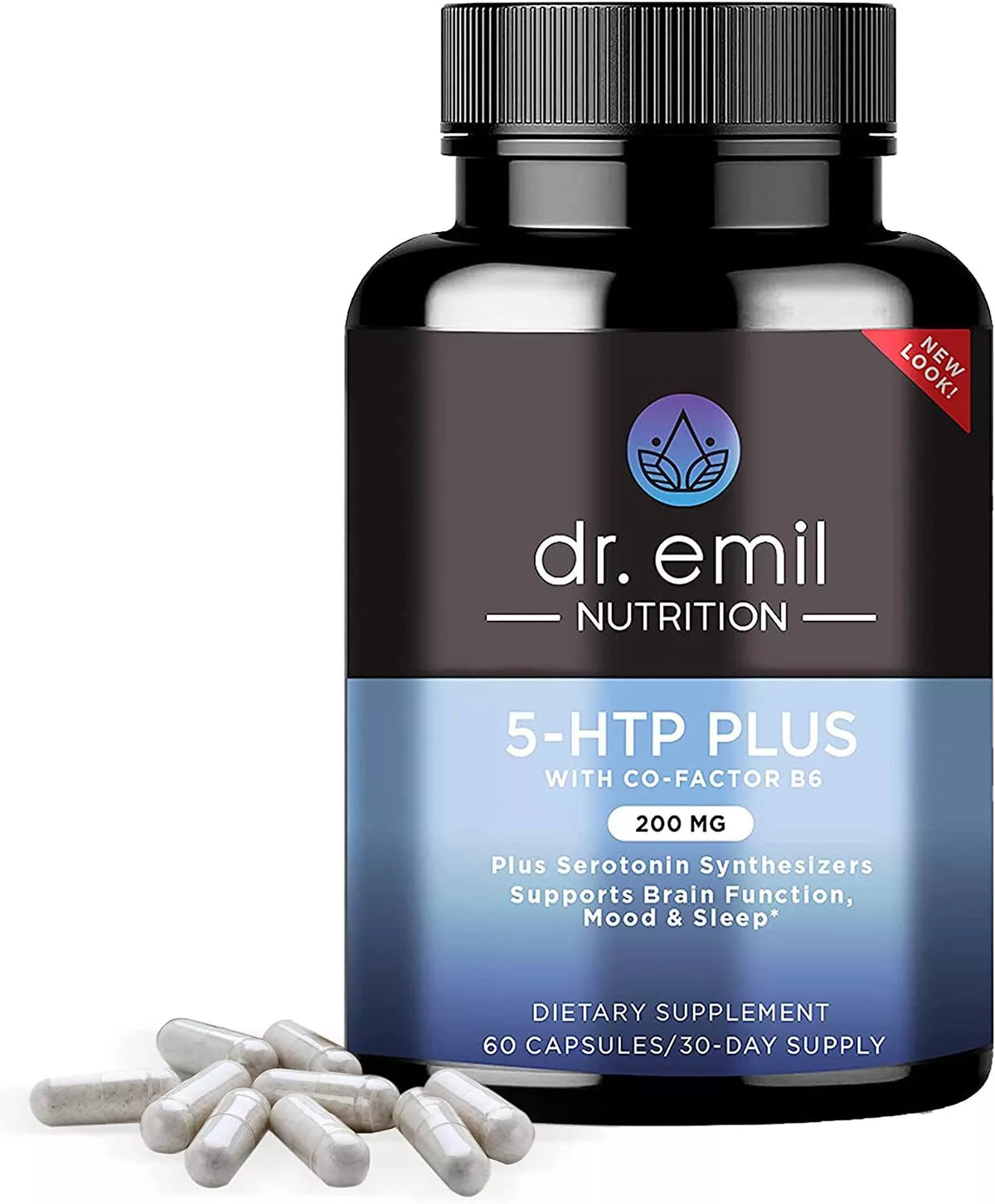 5-HTP Plus con vitamina B6 para mejorar el estado de ánimo, el estrés y el sueño