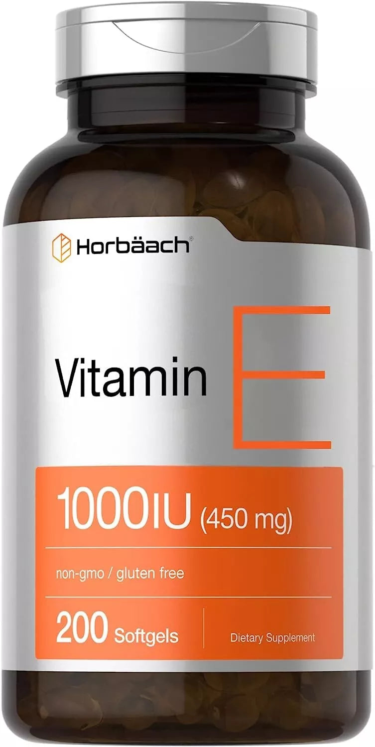 Vitamina E 1000 UI - Apoyo antioxidante, para la piel y el sistema inmunológico