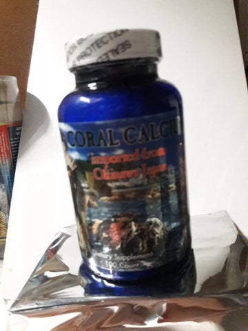 Coral Calcio Okinagua  con vitamina d y minerales  huesos fuertes