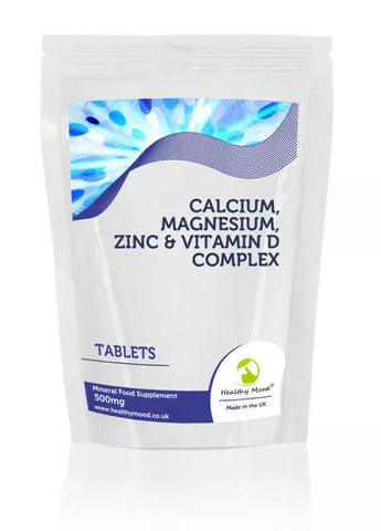 Calcium Magnesium Cinc & Vitamin D Tablets 180 Pill Pack