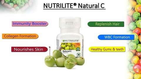 NUTRILITE Vitamina C Antioxidante Para Inmunidad Soporte 120 Tabletas