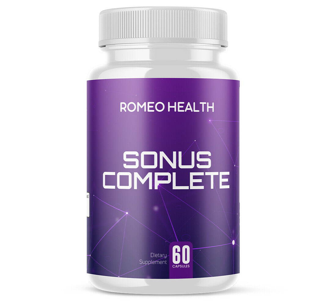 3 Pack! Sonus Complete Tinnitus Relief Supplement 60 Capsules Proprietary Blend